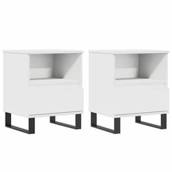 VidaXL 830637 comodino Bianco