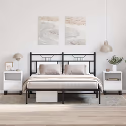 VidaXL 830637 comodino Bianco