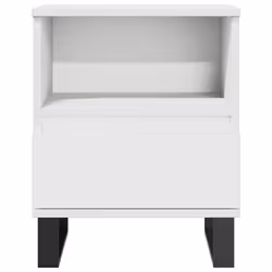 VidaXL 830637 comodino Bianco - Vista aggiuntiva 5