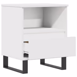 VidaXL 830637 comodino Bianco - Vista aggiuntiva 6