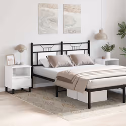 VidaXL 830641 comodino Bianco