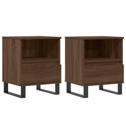 VidaXL 830651 comodino Quercia