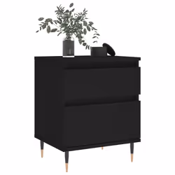 VidaXL 830654 comodino Nero - Vista aggiuntiva 4