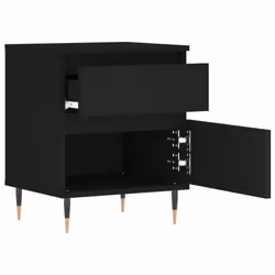 VidaXL 830654 comodino Nero - Vista aggiuntiva 6