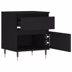 VidaXL 830655 comodino Nero - Vista aggiuntiva 6