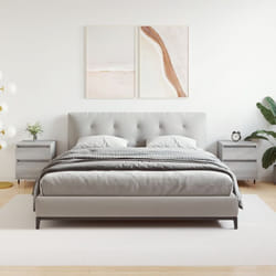 Vidaxl - Comodini 2pz Grigio Sonoma 40x35x50 cm in Legno Multistrato 19968