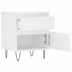 VidaXL 830668 comodino Bianco - Vista aggiuntiva 6