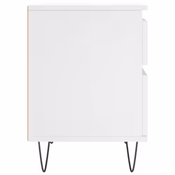 VidaXL 830668 comodino Bianco - Vista aggiuntiva 7