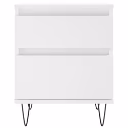 VidaXL 830669 comodino Bianco - Vista aggiuntiva 5