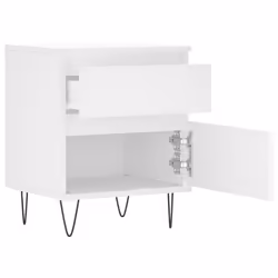 VidaXL 830669 comodino Bianco - Vista aggiuntiva 6
