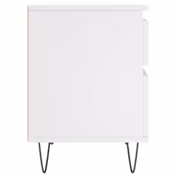 VidaXL 830669 comodino Bianco - Vista aggiuntiva 7