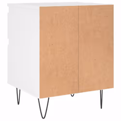 VidaXL 830669 comodino Bianco - Vista aggiuntiva 8
