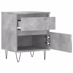 VidaXL 830677 comodino Colore cemento - Vista aggiuntiva 7