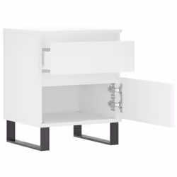 VidaXL 830684 comodino Bianco - Vista aggiuntiva 6