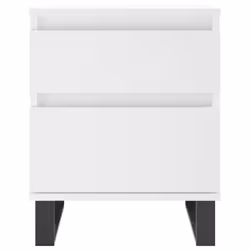 VidaXL 830685 comodino Bianco - Vista aggiuntiva 6