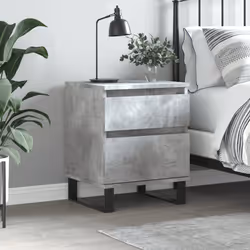 VidaXL 830693 comodino Colore cemento