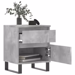 VidaXL 830693 comodino Colore cemento