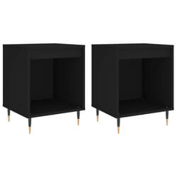 VidaXL 830703 comodino Nero