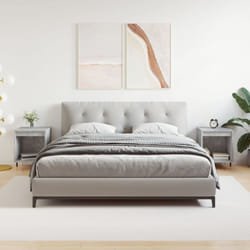 VidaXL 830709 comodino Colore cemento