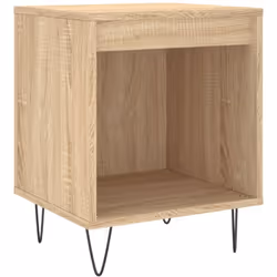 VidaXL 830722, Quercia, Metallo, Legno, 400 mm, 350 mm, 500 mm, 1 pz