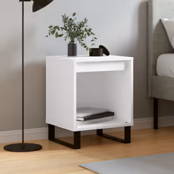 VidaXL 830732 comodino Bianco - Vista aggiuntiva 2