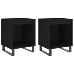 VidaXL 830735 comodino Nero
