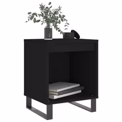 VidaXL 830735 comodino Nero