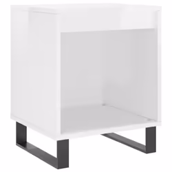 VidaXL 830737 comodino Bianco - Vista aggiuntiva 4