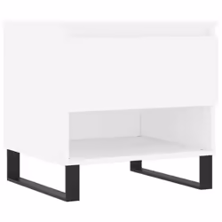 vidaXL Tavolino da Salotto Bianco 50x46x50 cm in Legno Multistrato - Vista aggiuntiva 2