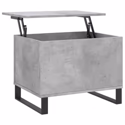 Tavolino Salotto Grigio Cemento 60x44,5x45 cm Legno Multistratocod mxl 102765 - Vista aggiuntiva 2