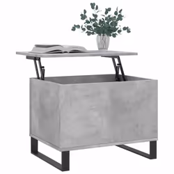Tavolino Salotto Grigio Cemento 60x44,5x45 cm Legno Multistratocod mxl 102765 - Vista aggiuntiva 3