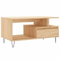 Tavolino da Salotto Rovere Sonoma 90x49x45 cm Legno Multistratocod mxl 102799 - Vista aggiuntiva 2