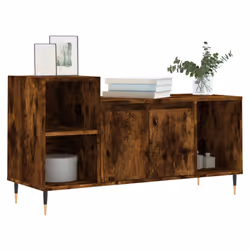 Mobile TV Rovere Fumo 100x35x55 cm in Legno Multistratocod mxl 78540 - Vista aggiuntiva 3