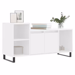 Mobile Porta TV Bianco 100x35x55 cm in Legno Multistratocod mxl 78544 - Vista aggiuntiva 3