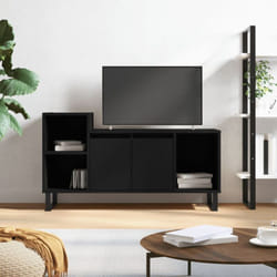 Vidaxl - Mobile Porta tv Nero 100x35x55 cm in Legno Multistrato 27447