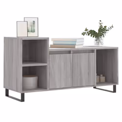 Mobile TV Grigio Sonoma 100x35x55 cm in Legno Multistratocod mxl 78550 - Vista aggiuntiva 3