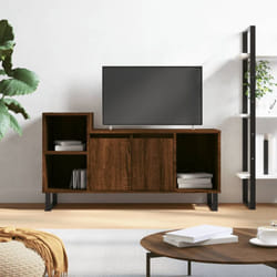 Vidaxl - Mobile tv Rovere Marrone 100x35x55 cm in Legno Multistrato 32920