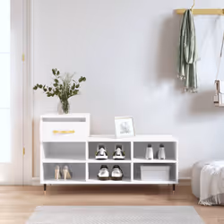 Tenete le vostre scarpe al riparo dalla polvere e dal disordine per creare un ambiente ordinato con questa elegante scarpiera ...