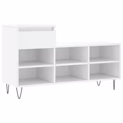 Scarpiera Bianca 102x36x60 cm in Legno Multistratocod mxl 78835 - Vista aggiuntiva 2