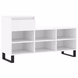 Scarpiera Bianca 102x36x60 cm in Legno Multistratocod mxl 78800 - Vista aggiuntiva 2