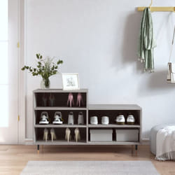 Scarpiera Grigio Sonoma 102x36x60 cm in Legno Multistrato vidaXL 92713