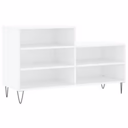 Scarpiera Bianca 102x36x60 cm in Legno Multistratocod mxl 126764 - Vista aggiuntiva 2