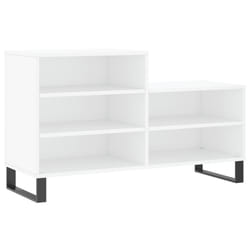 VidaXL 831396 scarpiera Bianco
