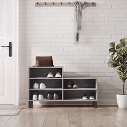 Tenete le vostre scarpe al riparo dalla polvere e dal disordine per creare un ambiente ordinato con questa elegante scarpiera ...