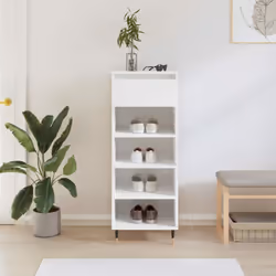 Tenete le vostre scarpe al riparo dalla polvere e dal disordine per creare un ambiente ordinato con questa elegante scarpiera ...