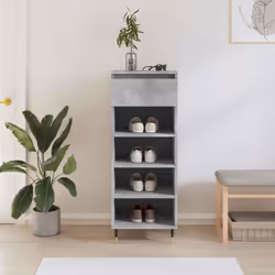 Tenete le vostre scarpe al riparo dalla polvere e dal disordine per creare un ambiente ordinato con questa elegante scarpiera ...
