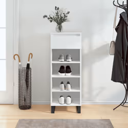 Tenete le vostre scarpe al riparo dalla polvere e dal disordine per creare un ambiente ordinato con questa elegante scarpiera ...
