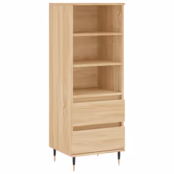 vidaXL Credenza Rovere Sonoma 40x36x110 cm in Legno Multistrato - Vista aggiuntiva 2