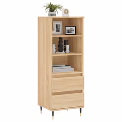vidaXL Credenza Rovere Sonoma 40x36x110 cm in Legno Multistrato - Vista aggiuntiva 3