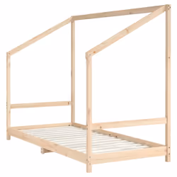 Giroletto per Bambini 90x200 cm in Legno Massello di Pinocod mxl 106083 - Vista aggiuntiva 3